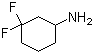 structure of CAS# 921753-34-6, 3,3-Difluorocyclohexanamine