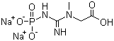 Creatine phosphate disodium salt molecular structure (CAS 922-32-7)