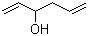 1,5-Hexadien-3-ol molecular structure (CAS 924-41-4)