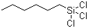 Trichlorohexylsilane molecular structure (CAS 928-65-4)