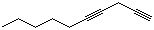structure of CAS# 929-53-3, 1,4-Decadiyne