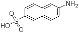6-Amino-2-naphthalenesulfonic acid molecular structure (CAS 93-00-5)