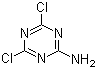 2-Amino-4,6-dichlorotriazine molecular structure (CAS 933-20-0)