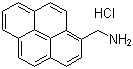 1-Pyrenemethanamine hydrochloride molecular structure (CAS 93324-65-3)