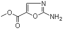 结构式 CAS# 934236-40-5, 2-氨基恶唑-5-甲酸甲酯