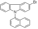 9-(1-Naphthyl)-3-bromocarbazole molecular structure (CAS 934545-83-2)