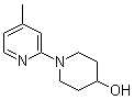 1-(4-甲基-2-吡啶基)-4-哌啶醇分子结构 (CAS 939986-80-8)