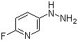 结构式 CAS# 940958-93-0, 2-氟-5-肼基吡啶