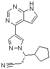 结构式 CAS# 941685-37-6, S-Ruxolitinib