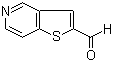 结构式 CAS# 94226-19-4, 噻吩并[3,2-c]吡啶-2-甲醛