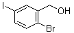 结构式 CAS# 946525-30-0, 2-溴-5-碘苯甲醇