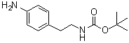 [2-(4-Aminophenyl)ethyl]carbamic acid tert-butyl ester molecular structure (CAS 94838-59-2)