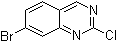 结构式 CAS# 953039-66-2, 7-溴-2-氯喹唑啉