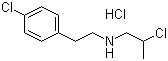 1-[[2-(4-Chlorophenyl)ethyl]amino]-2-chloropropane hydrochloride molecular structure (CAS 953789-37-2)