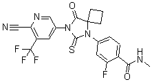 结构式 CAS# 956104-40-8, ARN 509
