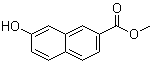 structure of CAS# 95901-05-6, Methyl 7-hydroxynaphthalene-2-carboxylate;Methyl 7-hydroxy-2-naphthoate