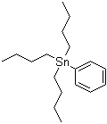 结构式 CAS# 960-16-7, 三丁基苯基锡