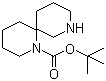1,8-Diazaspiro[5.5]undecane-1-carboxylic acid tert-butyl ester molecular structure (CAS 960294-18-2)