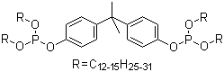 4,4'-Isopropylidenediphenol C12-15 alcohol phosphite molecular structure (CAS 96152-48-6)