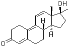 Methyltrienolone molecular structure (CAS 965-93-5)
