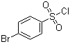 4-溴苯磺酰氯分子结构 (CAS 98-58-8)