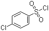 structure of CAS# 98-60-2, 4-Chlorobenzenesulfonyl chloride;4-Chlorobenzene-1-sulfonyl chloride