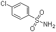 结构式 CAS# 98-64-6, 4-氯苯磺酰胺; 对氯苯磺酰胺