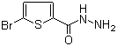 结构式 CAS# 98027-27-1, 5-溴噻吩-2-甲酰肼