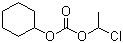 structure of CAS# 99464-83-2, 1-Chloroethyl cyclohexyl carbonate
