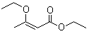 Ethyl 3-ethoxy-2-butenoate molecular structure (CAS 998-91-4)